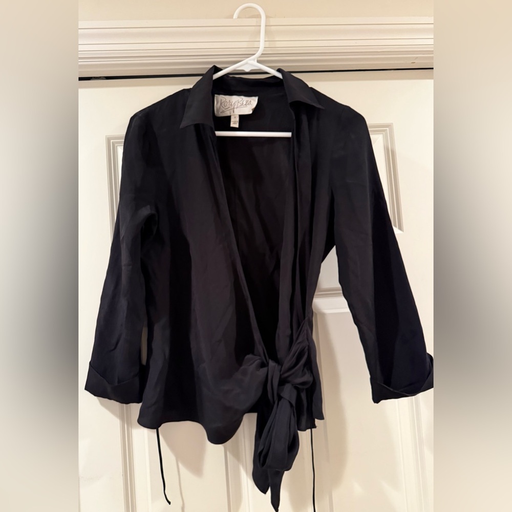 Rory Beca Classic Black Blouse